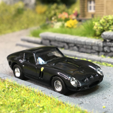 Ferrari 250 GTO, noir, 1962 - BUSCH 42619 - HO 1/87