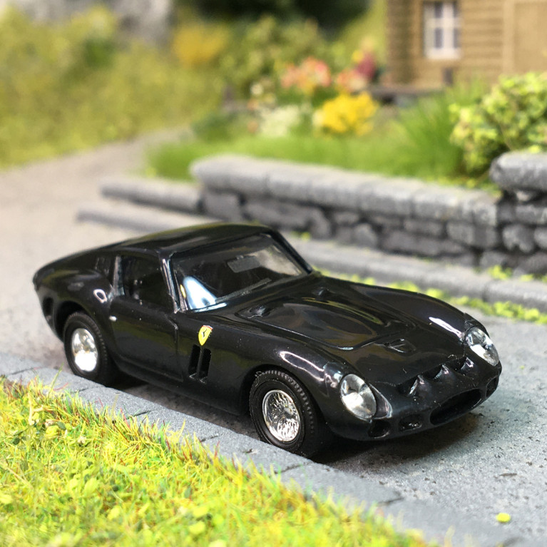 Ferrari 250 GTO, noir, 1962 - BUSCH 42619 - HO 1/87