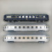 Coffret de 3 voitures "Sud Express", voiture-restaurant CIWL, 2 DEV Inox courtes, N°1/2, SNCF, Ep. III-IV, JOUEF HJ4213, HO 1/87