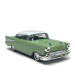 Chevrolet Bel Air, vert, blanc, 1957 - BUSCH 45024 - HO 1/87