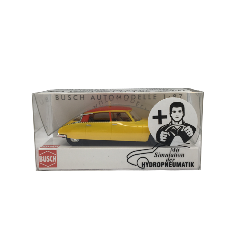 Citroën DS19, taxi - BUSCH 48015 - HO 1/87