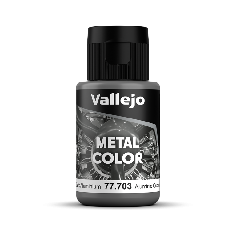 Aluminium foncé - 32 ml Metal Color - VALLEJO 77.703