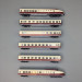 Autorail BR 175, 6 éléments, "E. Thälmann", DR, Ep. IV, KATO 10-746-1, N 1/160 - DCC SON
