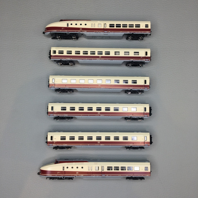 Autorail BR 175, 6 éléments, "E. Thälmann", DR, Ep. IV, KATO 10-746-1, N 1/160 - DCC SON