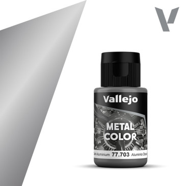 Aluminium foncé - 32 ml Metal Color - VALLEJO 77.703