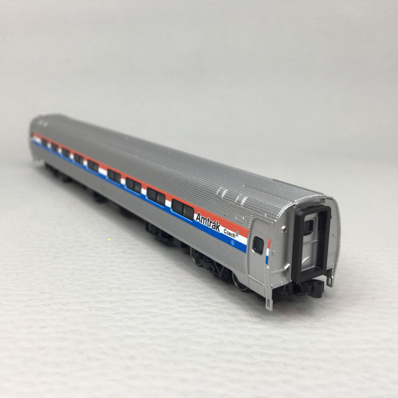Coffret de 4 voitures Amfleet I, Amtrak Phase III, KATO 106-8020, N 1/160