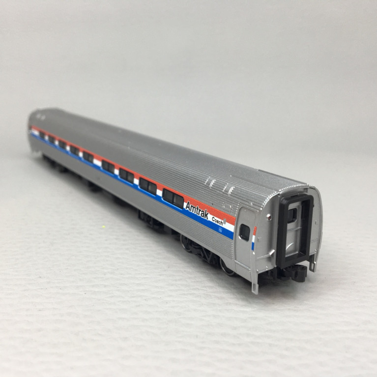 Coffret de 4 voitures Amfleet I, Amtrak Phase III, KATO 106-8020, N 1/160