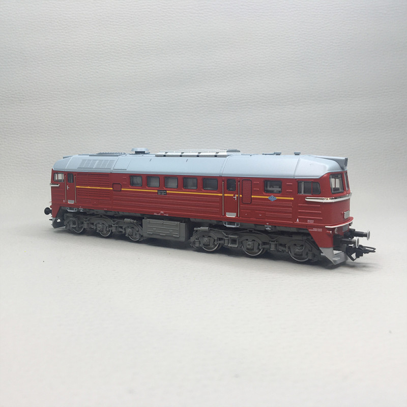 Locomotive diesel série 120, "Taigatrommel", N°120 323, DR, Ep. IV, TRIX 25203, HO 1/87 - DCC SON