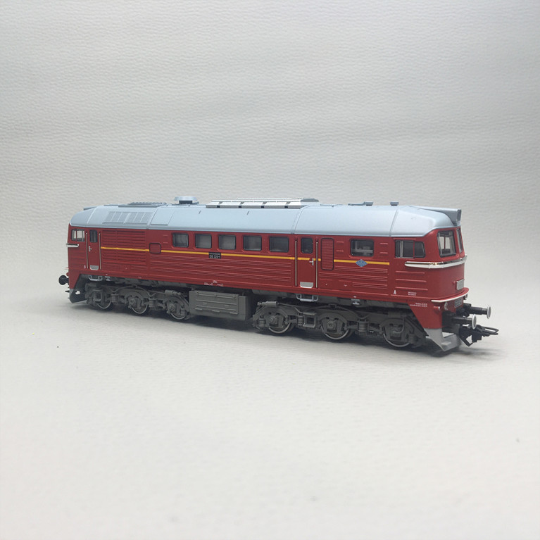 Locomotive diesel série 120, "Taigatrommel", N°120 323, DR, Ep. IV, TRIX 25203, HO 1/87 - DCC SON