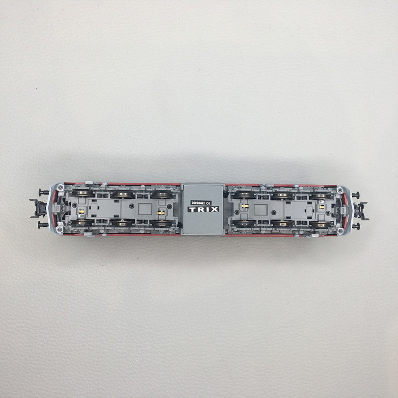 Locomotive diesel série 120, "Taigatrommel", N°120 323, DR, Ep. IV, TRIX 25203, HO 1/87 - DCC SON
