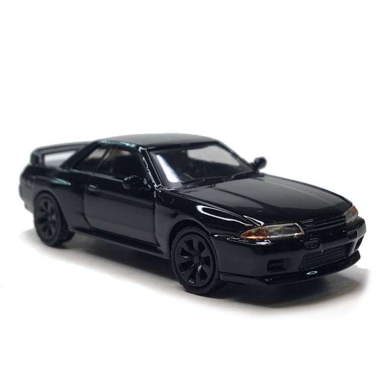 Microcity, Nissan Skyline GTR32, noir, 1982 - HERPA 87MC000091 - HO 1/87