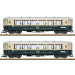 Coffret de 2 voitures "Golden Mountain Pullman Express", N°2, CIWL, MOB, Ep. II, LGB 36661, G 1/22,5