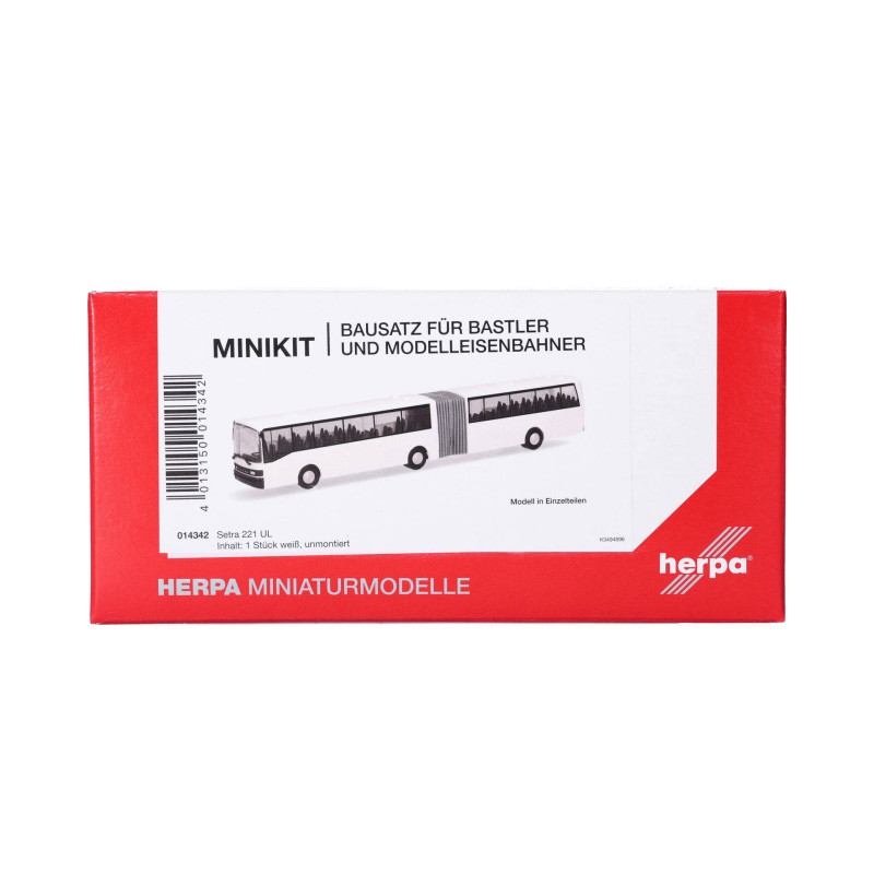 Minikit, Setra 221 UL, blanc - HERPA 014342 - HO 1/87