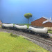 Coffret de 3 wagons à lisier Zacns, VTG, Ep. VI, FLEISCHMANN 6660171, N 1/160