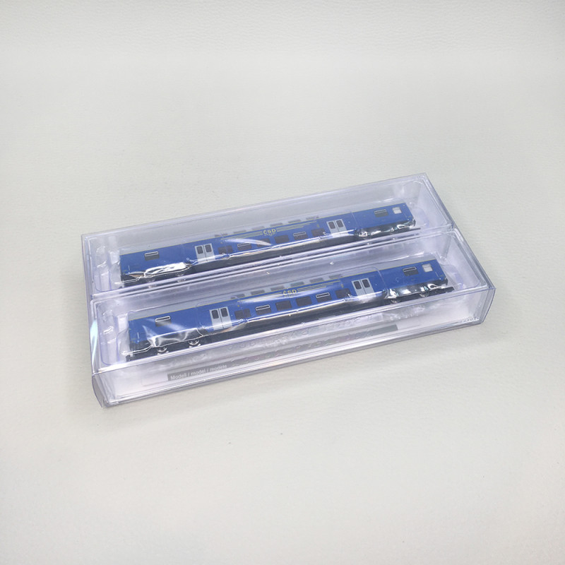 Coffret de 2 voitures à deux étages Bap, livrée jaune, CSD, Ep. IV, FLEISCHMANN 6260092, N 1/160