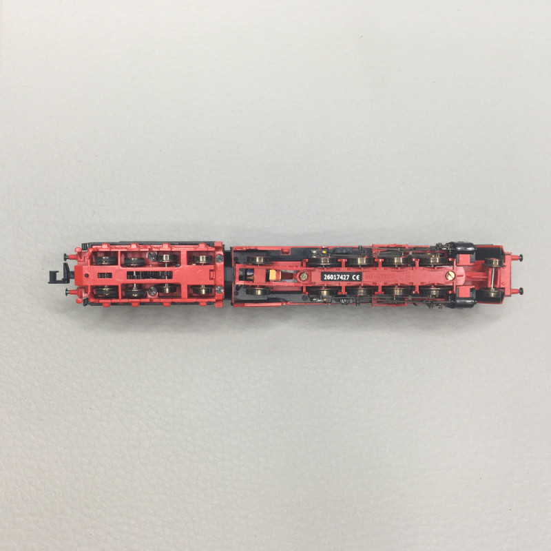 Locomotive à vapeur série 41, N°41 308, tender court, DB, Ep. III, MINITRIX 16631, N 1/160 - DCC SON