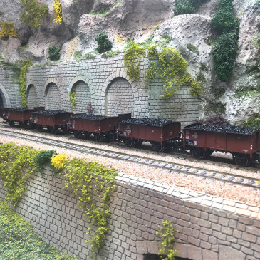 Coffret de 5 wagons à charbon O11/O Nürnberg, DB, Ep. III, MÄRKLIN 46047, HO 1/87