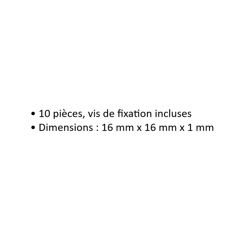 10 Plaques de base easy TRACK, 1 mm - Noch 53900 - HO 1/87
