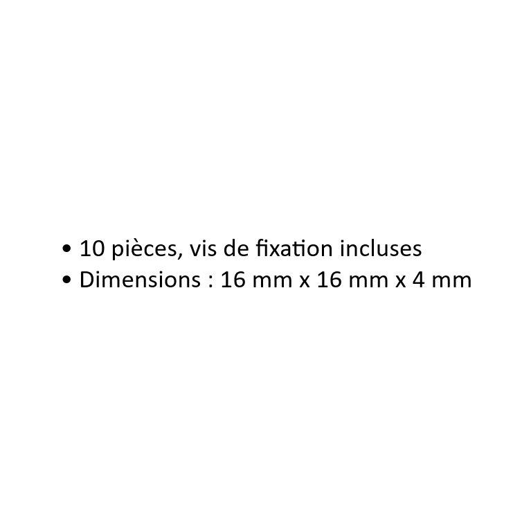10 Plaques de base easy TRACK, 4 mm - Noch 53901 - HO 1/87 - N 1/160