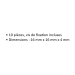 10 Plaques de base easy TRACK, 4 mm - Noch 53901 - HO 1/87 - N 1/160