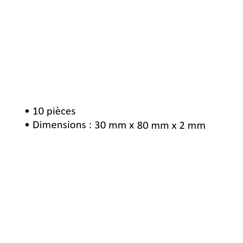 10 Connecteurs d'itinéraire easy TRACK - Noch 53911 - HO 1/87 - N 1/160