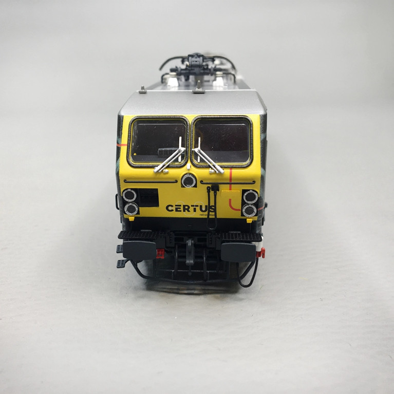 Locomotive électrique "Certus", N°2707, face rouge, jaune, SNCB, Ep. VI, LSMODELS 12057, HO 1/87