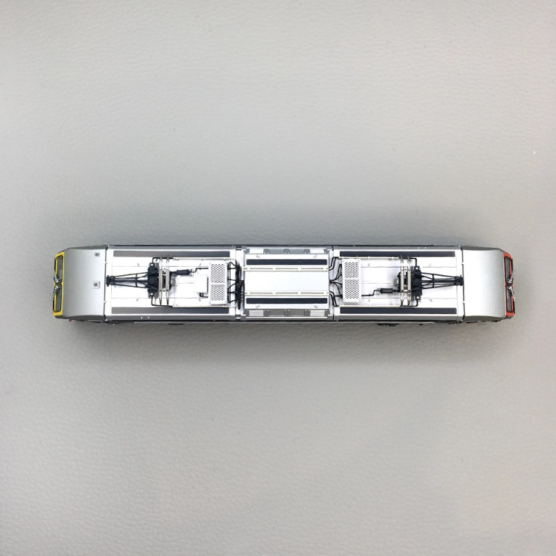 Locomotive électrique "Certus", N°2707, face rouge, jaune, SNCB, Ep. VI, LSMODELS 12057, HO 1/87