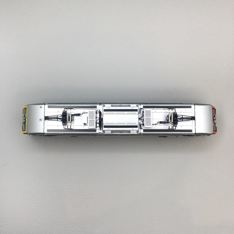 Locomotive électrique "Certus", N°2707, face rouge, jaune, SNCB, Ep. VI, LSMODELS 12057, HO 1/87
