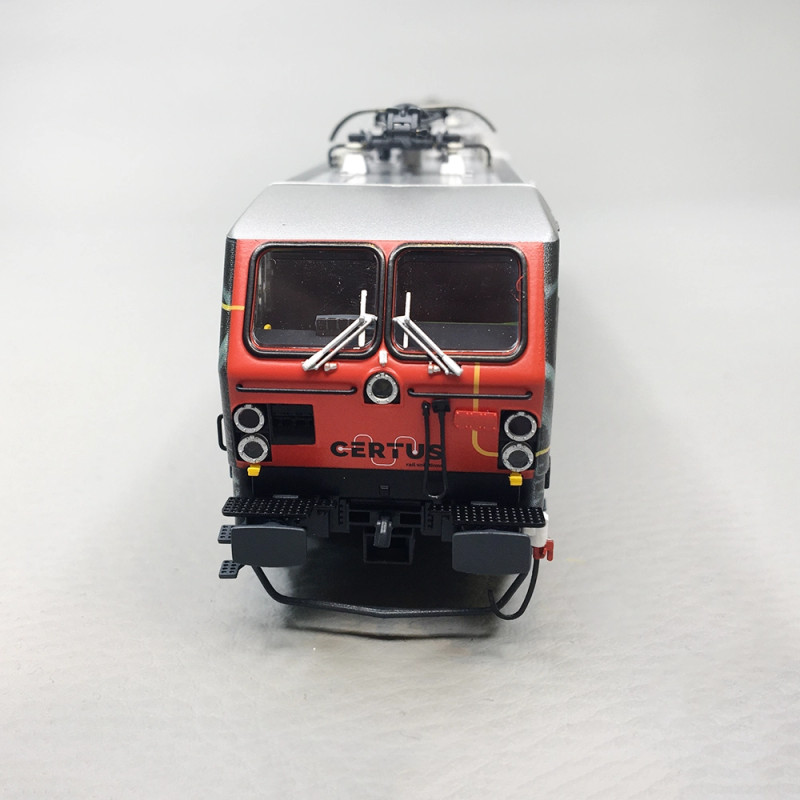Locomotive électrique "Certus", N°2707, face rouge, jaune, SNCB, Ep. VI, LSMODELS 12557, HO 1/87