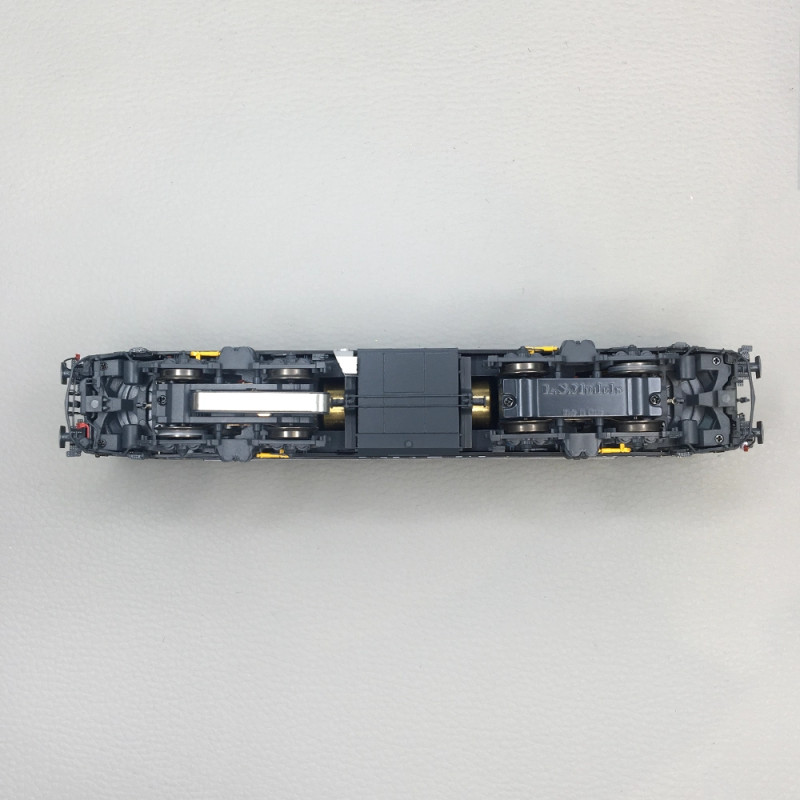 Locomotive électrique "Certus", N°2707, face rouge, jaune, SNCB, Ep. VI, LSMODELS 12557, HO 1/87
