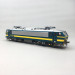 Locomotive électrique HLE 27, N°2737, "Airco Magelan", bleue et jaune, SNCB, Ep. V-VI, LSMODELS 12066S, HO 1/87 - DCC SON