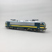 Locomotive électrique "Airco Magelan", N°2124, bleue et jaune, UIC, SNCB, Ep. V-VI, LSMODELS 12574, HO 1/87