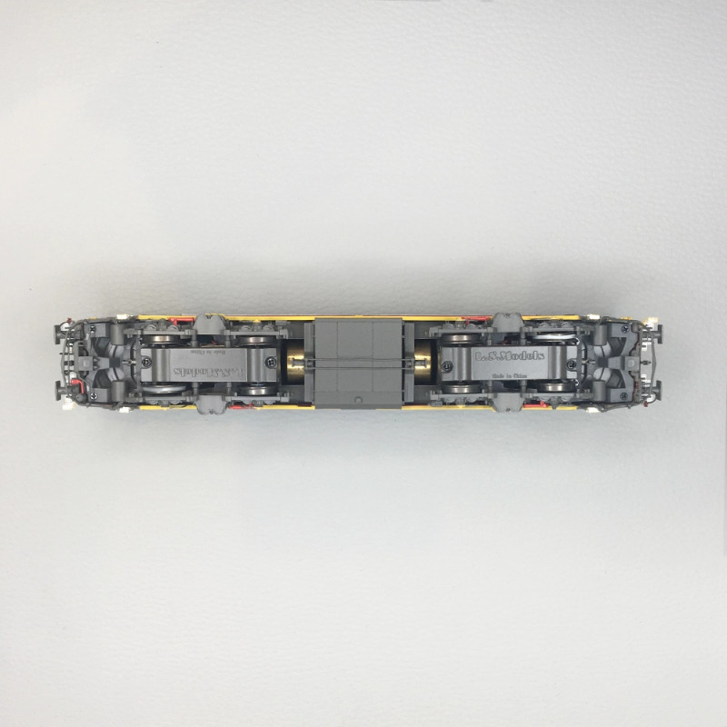 Locomotive électrique, N°1183, rouge et jaune, SNCB, Ep. VI, LSMODELS 12098S, HO 1/87 - DCC SON