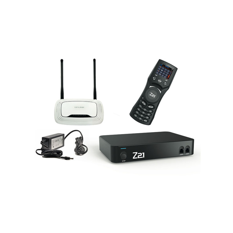 Kit numérique Z21 Profi, avec souris Wi-Fi newGen - ROCO 1000020
