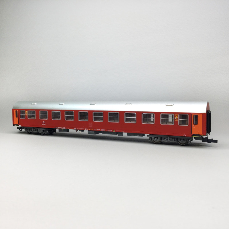 Voiture voyageurs 2e classe, type Y/B-70, ZSSK, Ep. V-VI, ROCO 6200231, HO 1/87