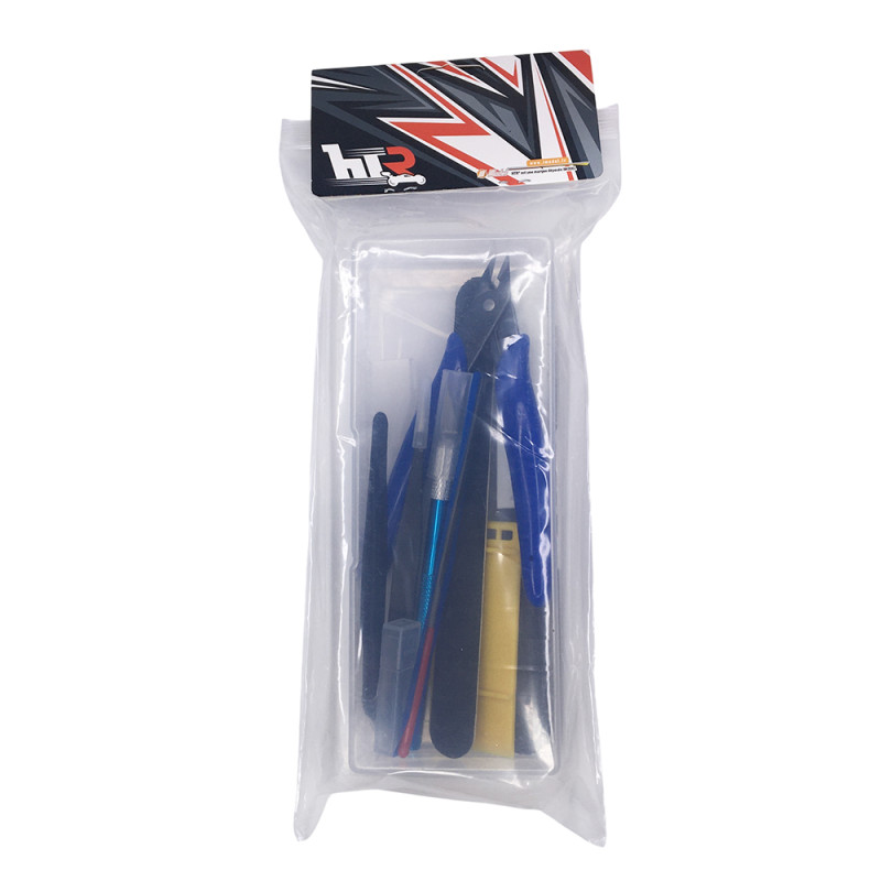 Set d'outils de découpe et d'ébavurage - HOBBYTECH HTR-409