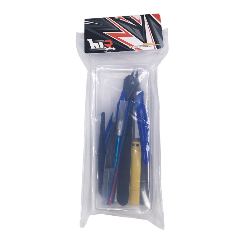 Set d'outils de découpe et d'ébavurage - HOBBYTECH HTR-409