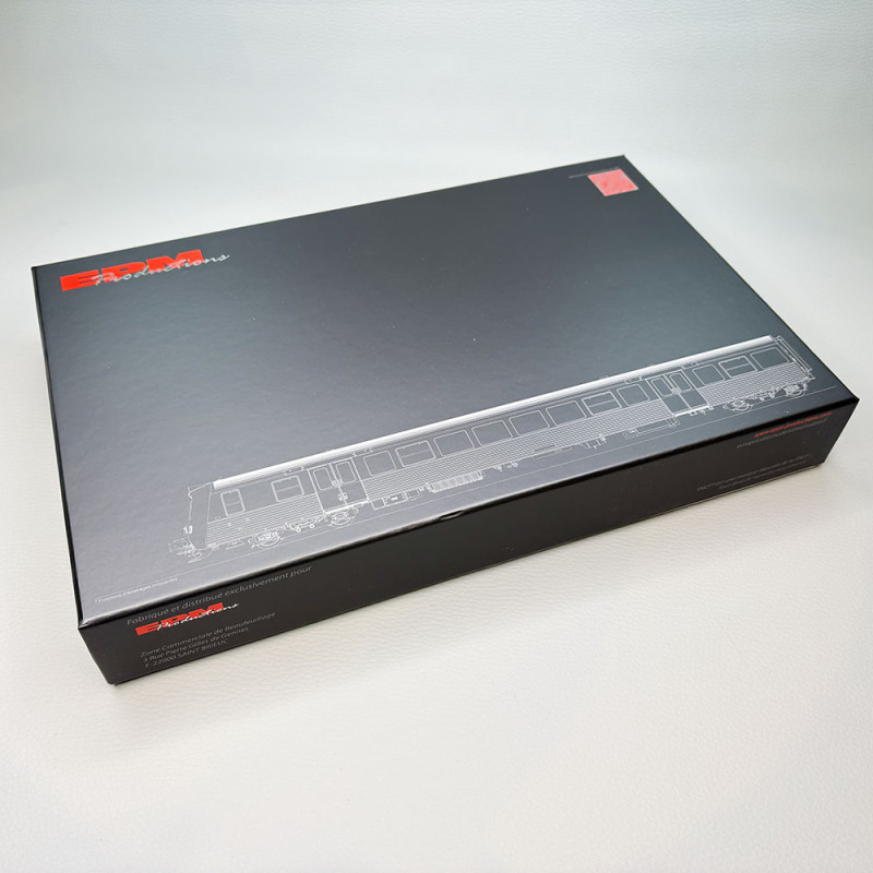 Coffret rame réversible régionale, jaune inox, "Nouille", TER Nord Pas de Calais, R02, SNCF, Ep. IVb-V, EPM E41.19.14, HO 1/87