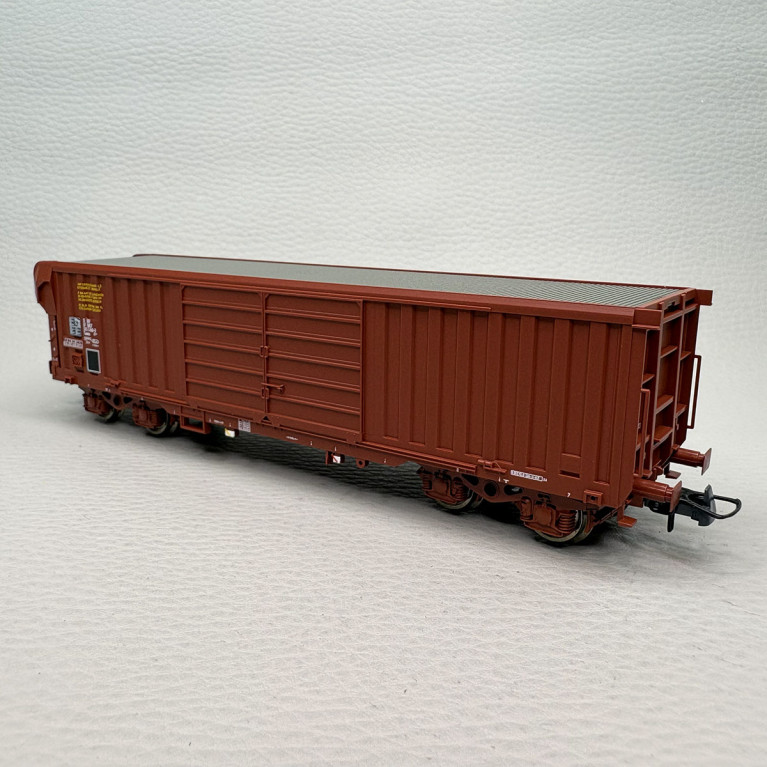 Coffret 3 wagons à toit roulant, type Taems, SNCF, Ep. IV, ROCO 6600285, HO 1/87