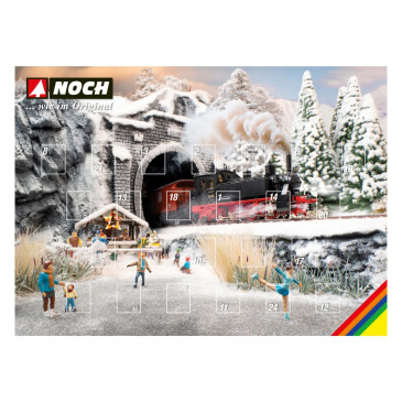 Calendrier de l'Avent figurines - NOCH 15999 - HO 1/87