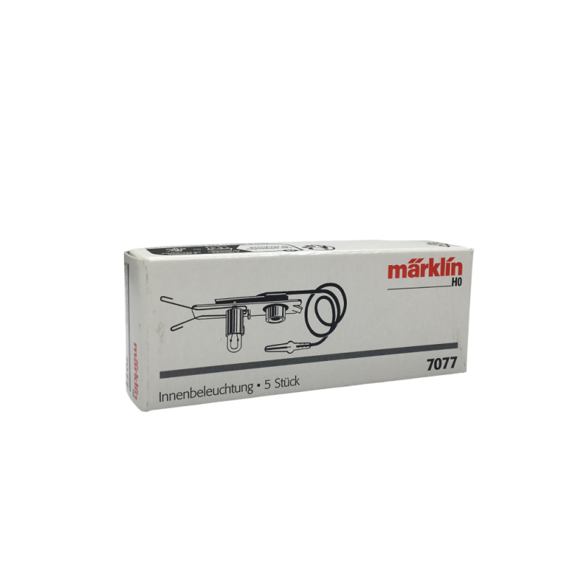 Éclairage intérieur, 5 pièces - MARKLIN 7077 - HO-1/87