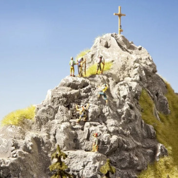 Kit 3D, dans les montagnes - NOCH 16422 - HO 1/87