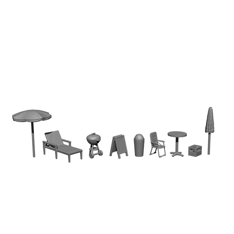 Kit 3D, sur la plage - NOCH 16426 - HO 1/87