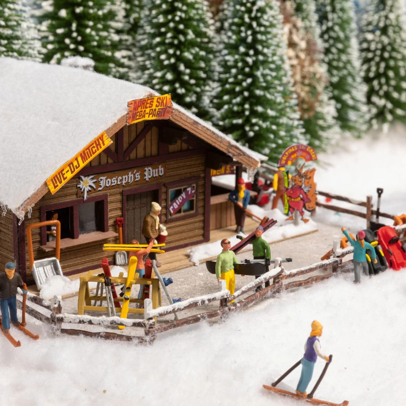 Kit 3D, en hiver - NOCH 16428 - HO 1/87