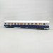 Voiture de cantonnement, type DEV AO, bleue et blanche, SNCF, Ep. IV-V, JOUEF HJ4216, HO 1/87