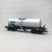 Wagon-citerne 4 essieux, échelles latérales, argent, GATX, Ep. VI, RIVAROSSI HR6699, HO 1/87