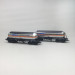 Coffret 2 wagons-citernes CO2, "Saltra", argent, RENFE, Ep. IV, ELECTROTREN HE6098, HO 1/87
