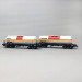 Coffret 2 wagons-citernes chlore, F-MISA/Millet + F-VTG/Simotra, SNCF, Ep. VI, JOUEF HJ6326, HO 1/87