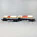 Coffret 2 wagons-citernes chlore, F-MISA/Millet + F-VTG/Simotra, SNCF, Ep. VI, JOUEF HJ6326, HO 1/87
