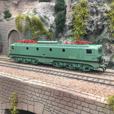 Locomotive électrique 276-129, "las Francesas", RENFE, Ep. IV, ELECTROTREN HE2041S, HO 1/87 - DCC SON